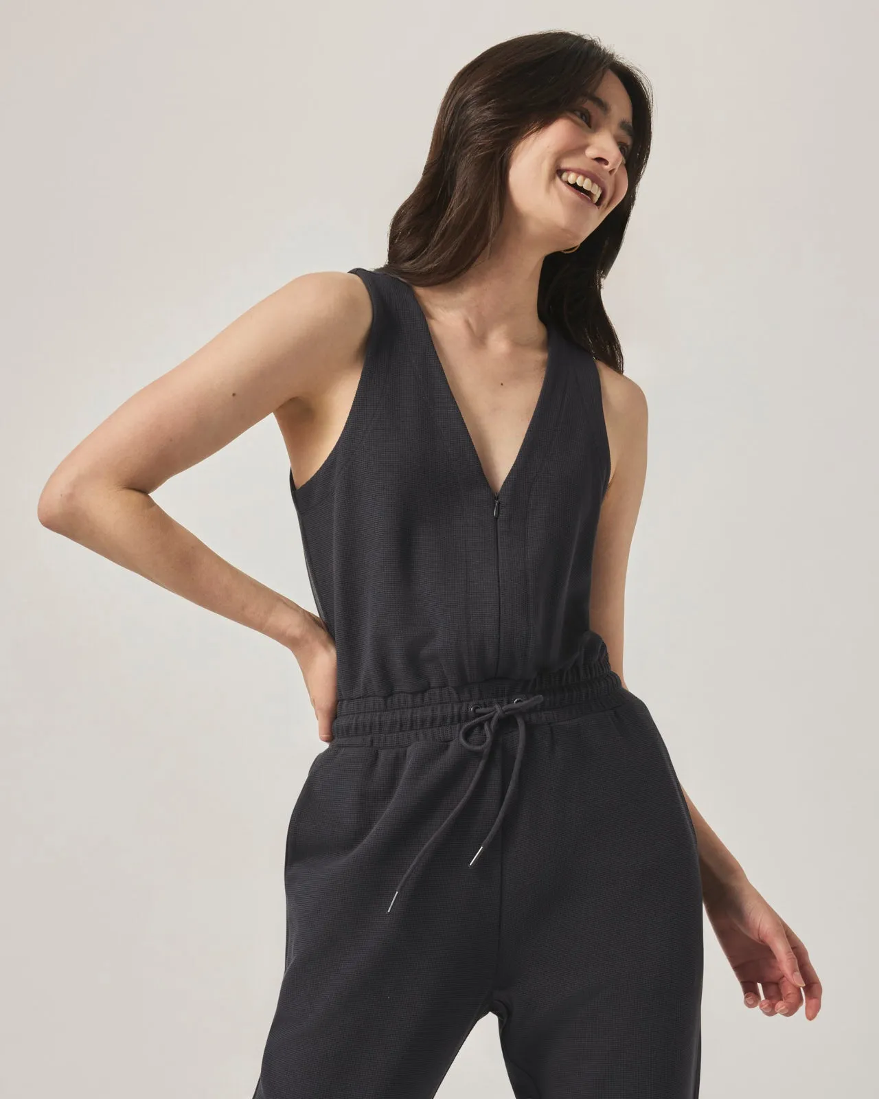 Waffle Scuba Tank Jumpsuit