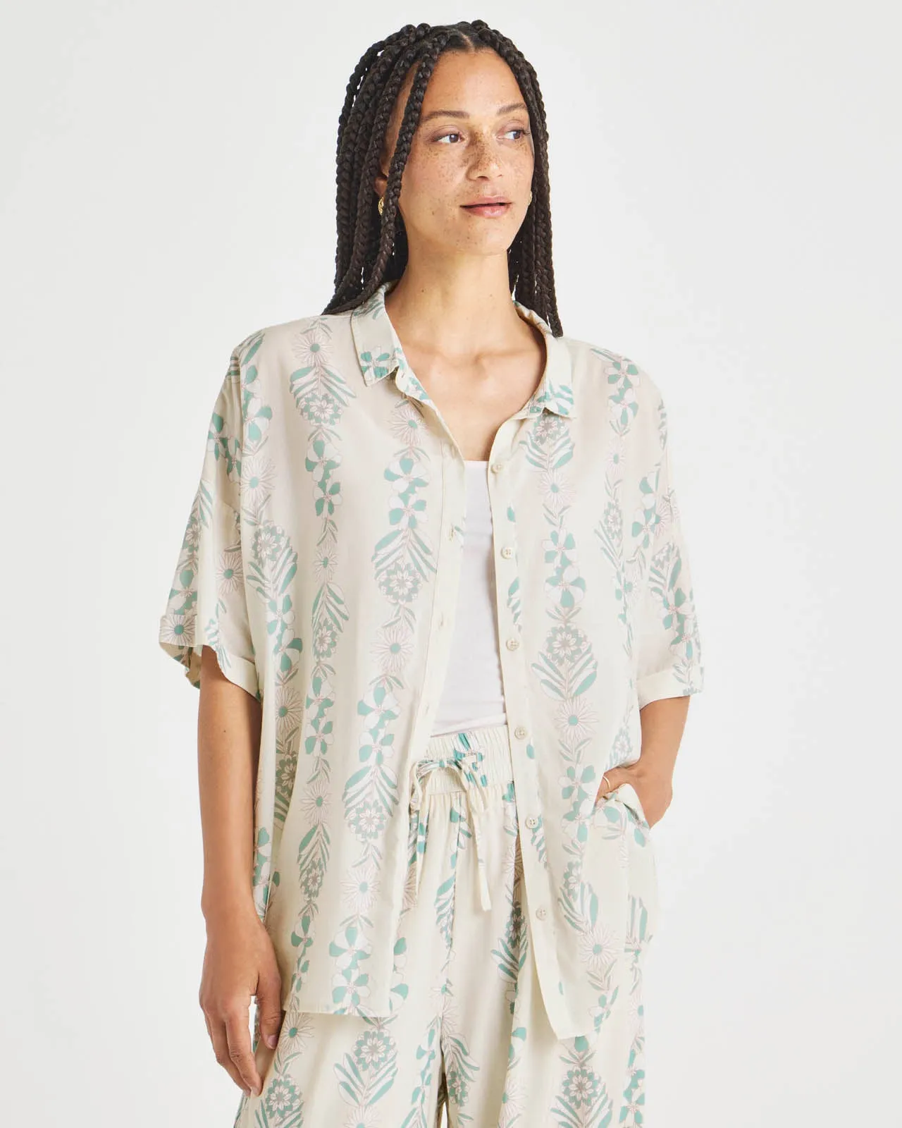 Wesley Short Sleeve Button Down