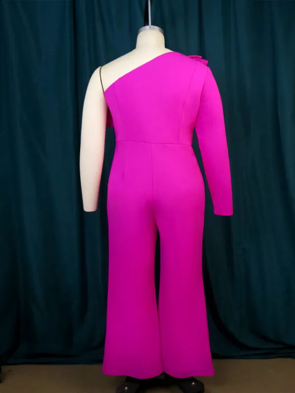 Women Elegant One Shoulder Jumpsuits For 2023
